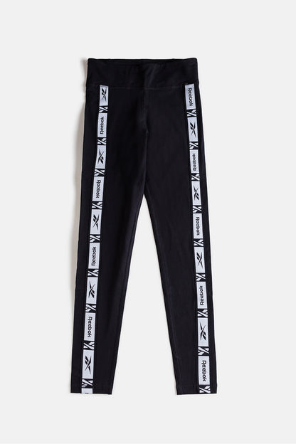 Mid-Rise Tape Leggings